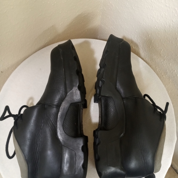 Buffalo Black and Gray Leather Boots main image 14